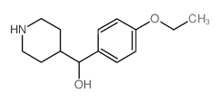 (4-乙氧基苯基)(哌啶-4-基)甲醇结构式