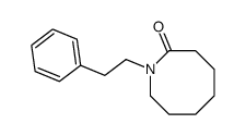 1-(2-phenylethyl)azocan-2-one Structure