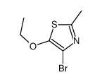 4-bromo-5-ethoxy-2-methyl-1,3-thiazole结构式