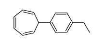 7-(4-ethylphenyl)cyclohepta-1,3,5-triene Structure