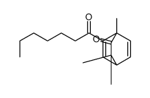 5-heptanoyl-2,2,4-trimethylbicyclo[2.2.2]octa-5,7-dien-3-one结构式