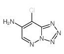 8-Chloro-tetrazolo(1,5-b)pyridazin-7-ylamine structure