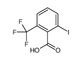 2-Iodo-6-(trifluoromethyl)benzoic acid结构式
