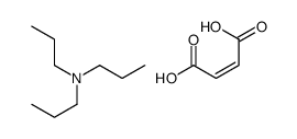 but-2-enedioic acid,N,N-dipropylpropan-1-amine结构式