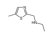 Ethyl-(5-methyl-thiazol-2-ylmethyl)-amine Structure