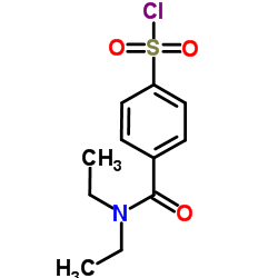 4-(Diethylcarbamoyl)benzenesulfonyl chloride Structure