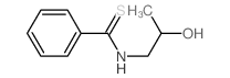 N-(2-hydroxypropyl)benzenecarbothioamide Structure