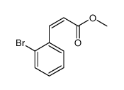 Methyl (2E)-3-(2-bromophenyl)prop-2-enoate Structure