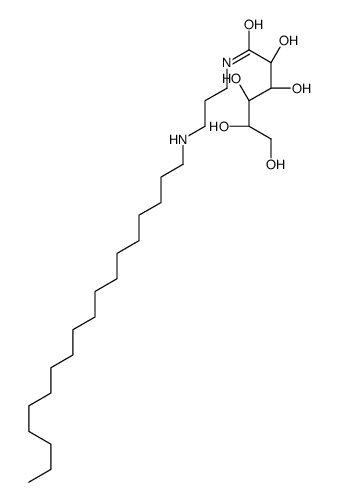 (2R,3S,4R,5R)-2,3,4,5,6-pentahydroxy-N-[3-(octadecylamino)propyl]hexanamide Structure