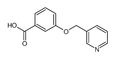 3-(pyridin-3-ylmethoxy)benzoic acid Structure