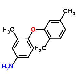 4-(2,5-Dimethylphenoxy)-3-methylaniline结构式