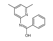 N-(4,6-dimethyl-2-pyridinyl)benzamide structure