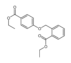 ethyl 2-[(4-ethoxycarbonylphenoxy)methyl]benzoate Structure