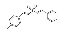 (E,E)-p-methylstyryl styryl sulfone结构式