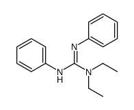 1,1-diethyl-2,3-diphenylguanidine Structure