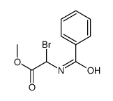 methyl 2-benzamido-2-bromoacetate结构式