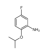 5-Fluoro-2-isopropoxy-phenylamine结构式