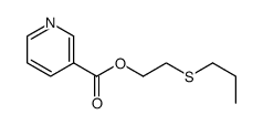 2-propylsulfanylethyl pyridine-3-carboxylate picture