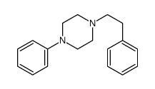 1-Phenethyl-4-phenylpiperazine Structure