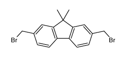 2,7-Bis(bromomethyl)-9,9-dimethyl-9H-fluorene structure