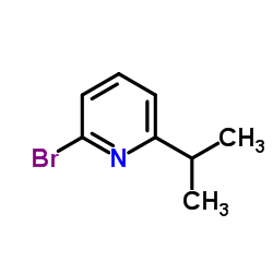 2-Bromo-6-isopropylpyridine structure