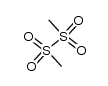 methyl α-disulfone Structure