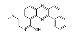 N-[2-(dimethylamino)ethyl]benzo[a]phenazine-11-carboxamide结构式