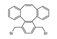 1,4-Bis[bromomethyl]tribenzo[a,c,e]cyclooctene结构式