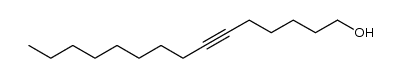 pentadec-6-yn-1-ol结构式