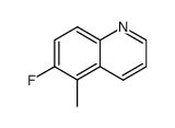Quinoline, 6-fluoro-5-methyl- (9CI) Structure