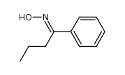 1-(phenyl)but-1-one oxime Structure