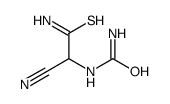 (6CI)-[氰基(硫代氨基甲酰)甲基]-脲结构式