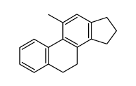 11-methyl-6,7,16,17-tetrahydro-15H-cyclopenta[a]-phenanthrene Structure