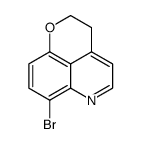 7-Bromo-2,3-dihydropyrano[4,3,2-de]quinoline structure