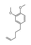 1,2-dimethoxy-4-pent-4-enylbenzene结构式