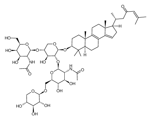 sarasinoside C3结构式