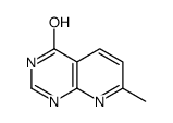 7-methyl-1H-pyrido[2,3-d]pyrimidin-4-one结构式