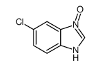 1H-Benzimidazole,5-chloro-,3-oxide(9CI) Structure