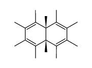 Decamethyl-cis-bicyclo[4.4.0]deca-2,4,7,9-tetraen Structure