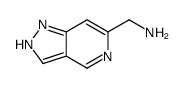 1H-pyrazolo[4,3-c]pyridin-6-ylmethanamine结构式