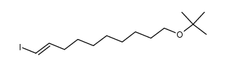 (E)-1-tertbutoxy-10-iodo-9-decene结构式