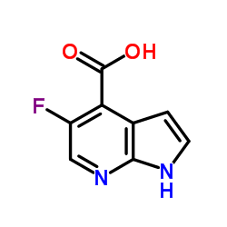 5-Fluoro-1H-pyrrolo[2,3-b]pyridine-4-carboxylic acid picture