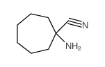 1-AMINOCYCLOHEPTANECARBONITRILE structure