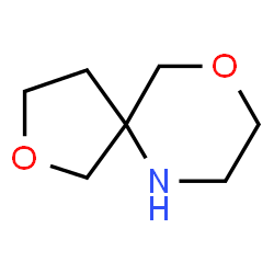 2,9-Dioxa-6-azaspiro[4.5]decane Structure