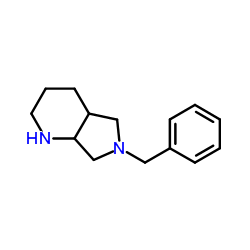 苄基-11氢吡咯并[3,4-B]吡啶结构式