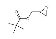 (R)-glycidyl pivalate结构式