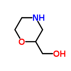 2-Morpholinylmethanol Structure