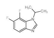 6,7-Difluoro-1-isopropyl-1H-benzo[d]imidazole Structure