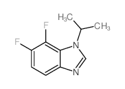 6,7-Difluoro-1-isopropyl-1H-benzo[d]imidazole structure