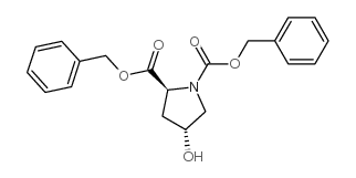 (2S,4R)-4-羟基吡咯烷-1,2-二羧酸二苄酯图片